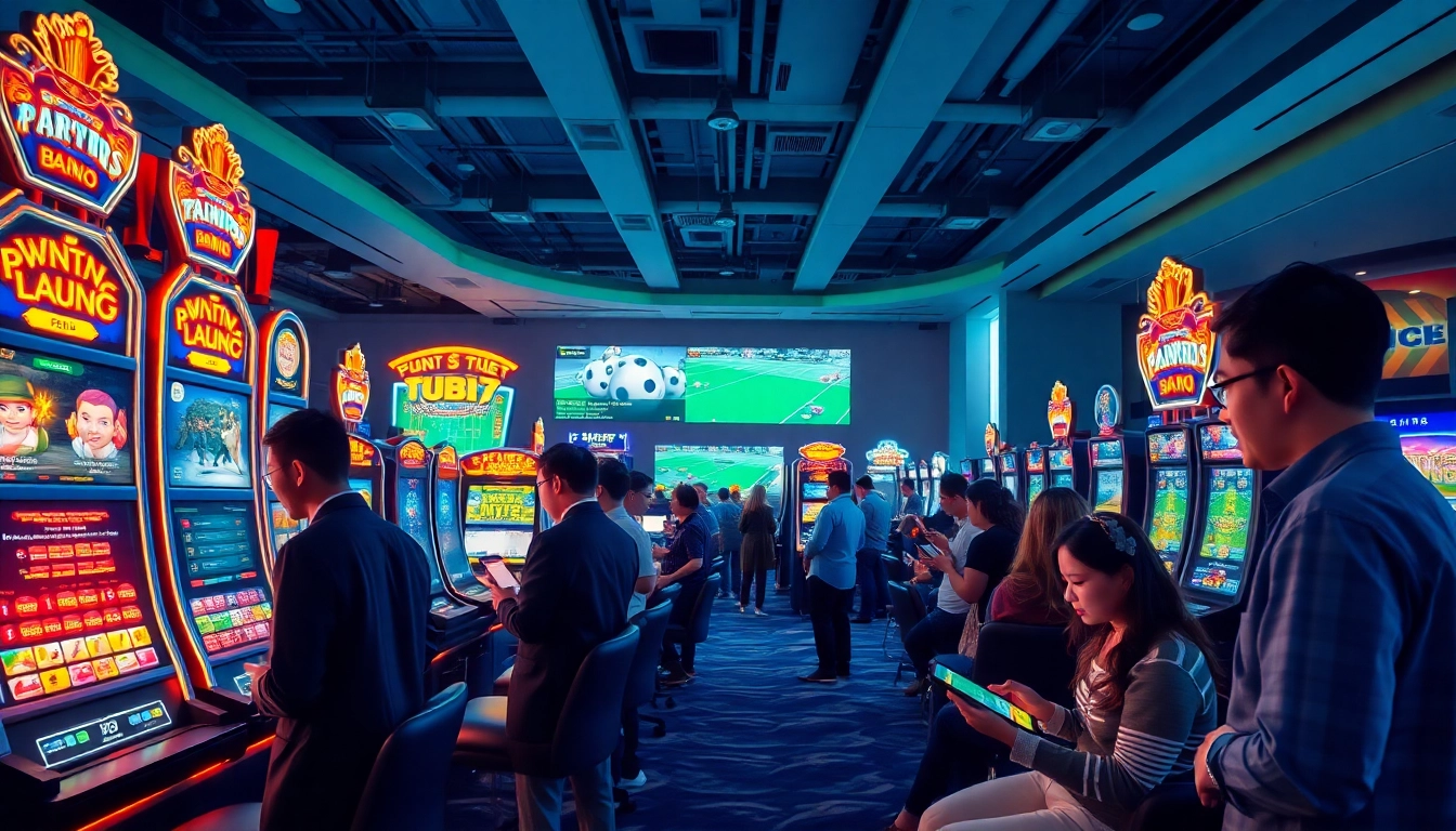 Dynamic online casino scene showcasing engagement on winvn88.live