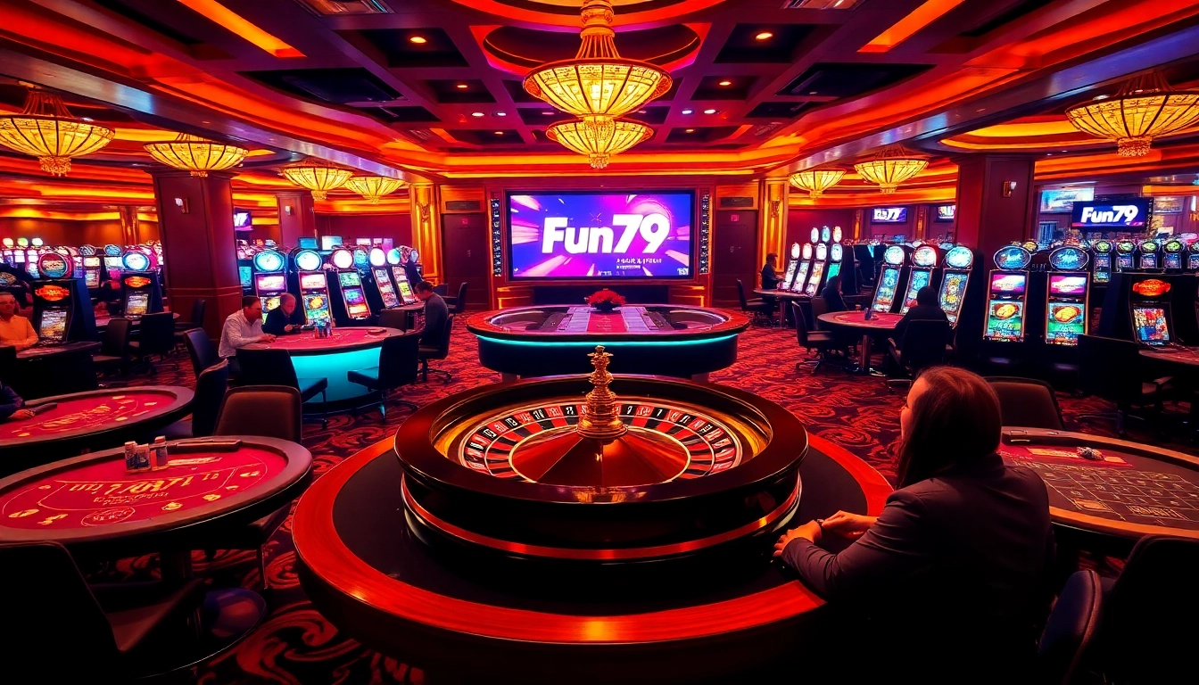 Experience thrilling gameplay at fun79 com with vibrant casino tables and dynamic betting action.