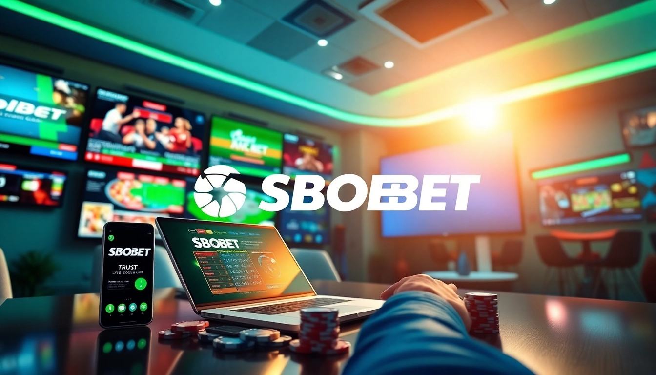 Engaging online gambling experience at sbobet.dance with vibrant visuals and user-friendly interface.