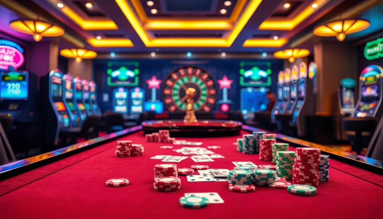 Gamble with excitement at tr88 trang chủ featuring poker chips and roulette!