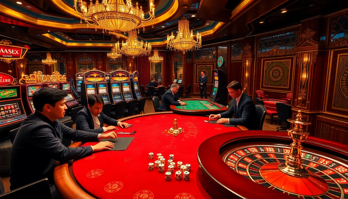 Experience the thrilling gaming sensations at rikvip.gb.net with luxurious poker tables and exciting slot machines.